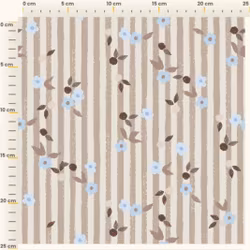 OD- Ditsy Stripe Taupe