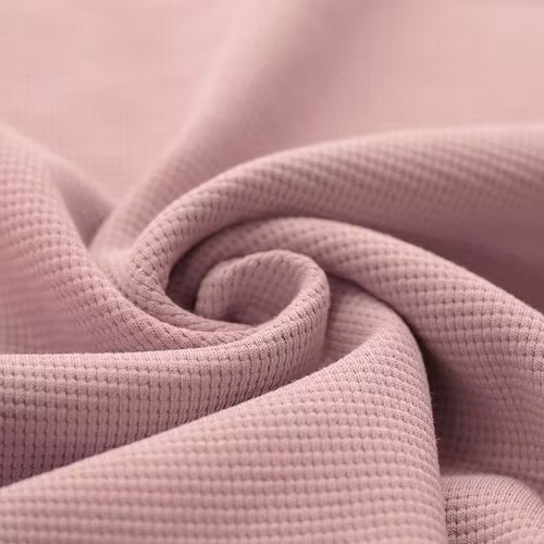 Våffeljersey Nude Pink