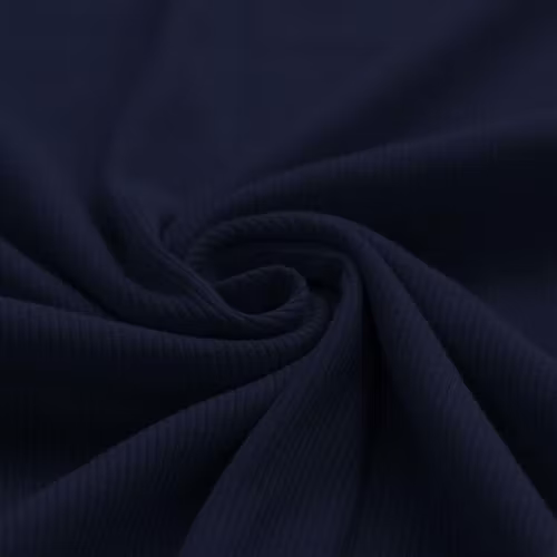 Rib Knit Jersey Navy