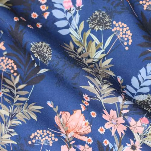 Softshell Floral Blue