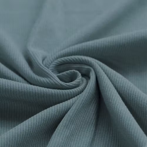 Rib Knit Jersey Old Green
