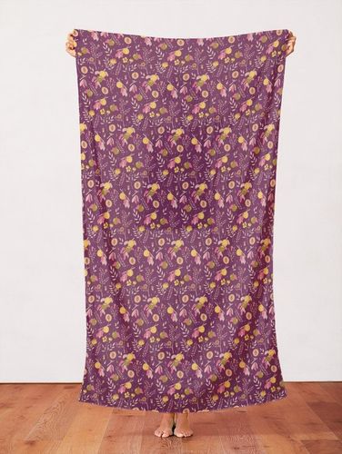 Quilters Cotton Peaches and Wild Roses Summer Sunshine