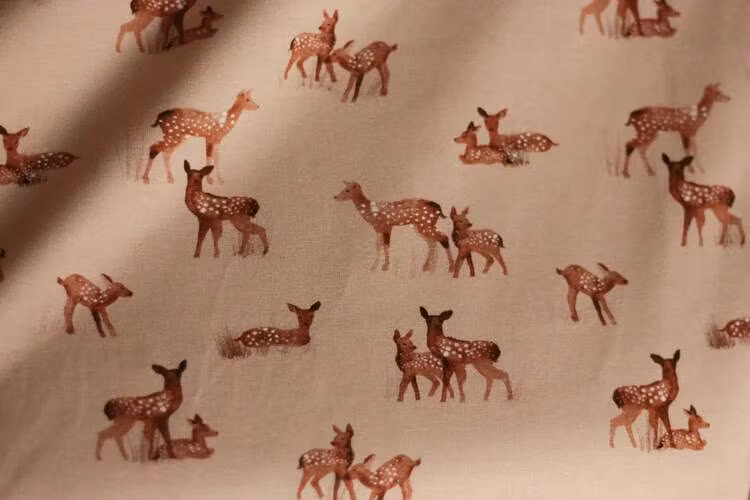Family Fabrics Jersey Fawn Hazelnut