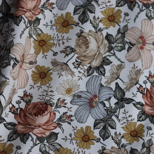 French Terry Village Garden