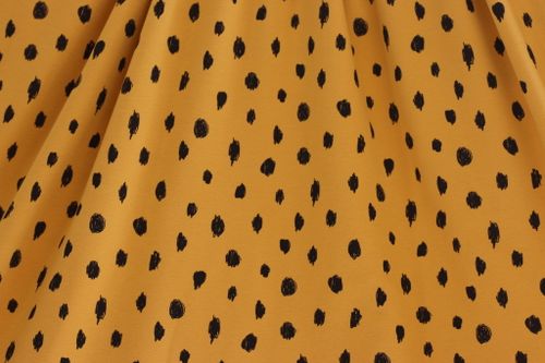 Soft Sweat Mustard Dots