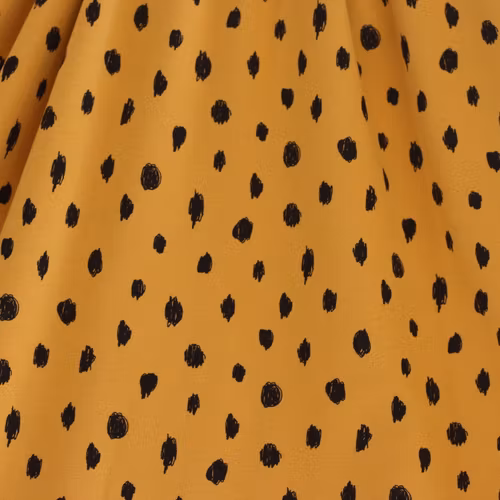 Soft Sweat Mustard Dots