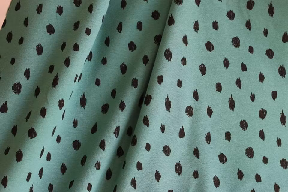 Soft Sweat Green Dots