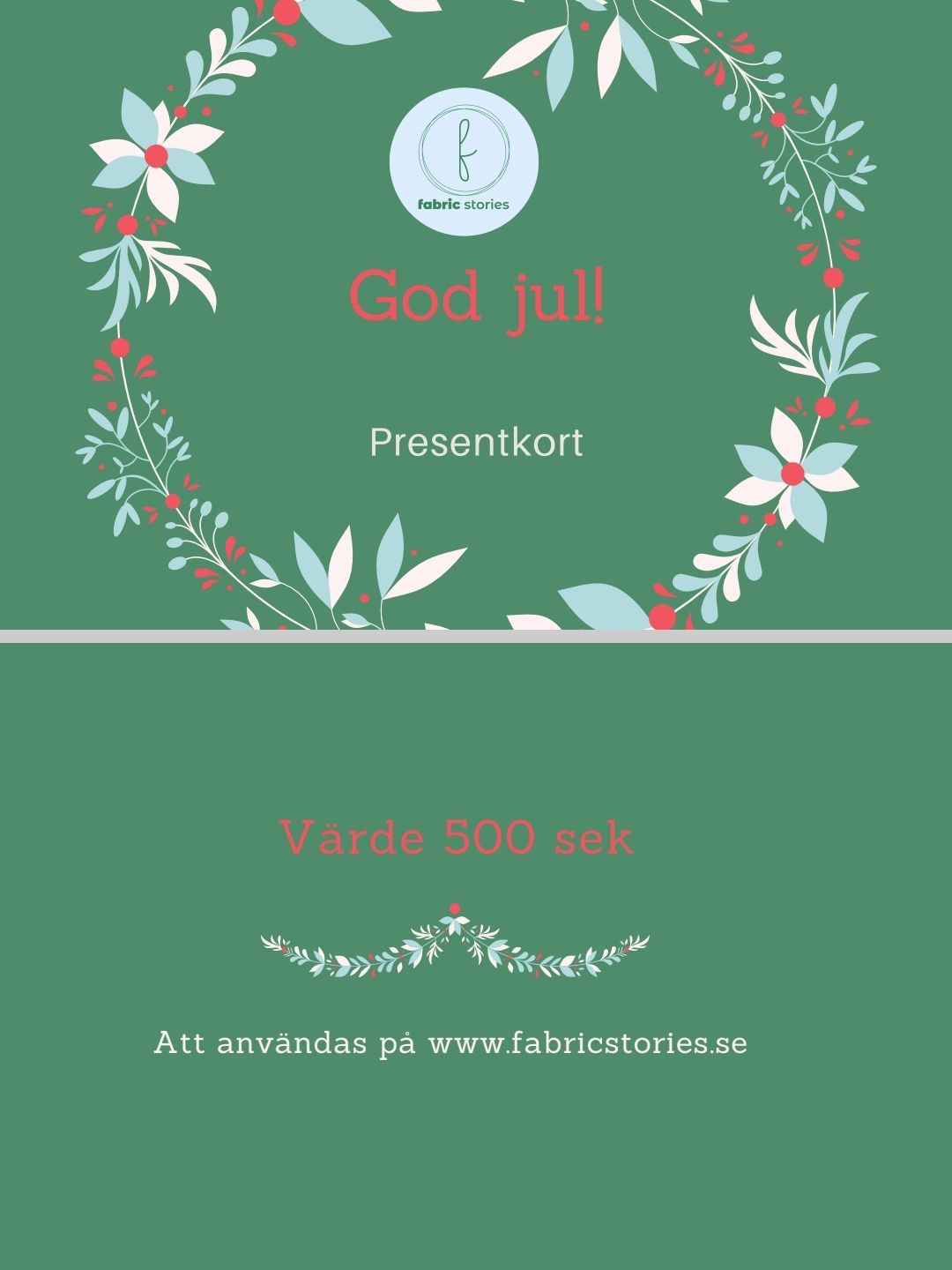 Presentkort Jul