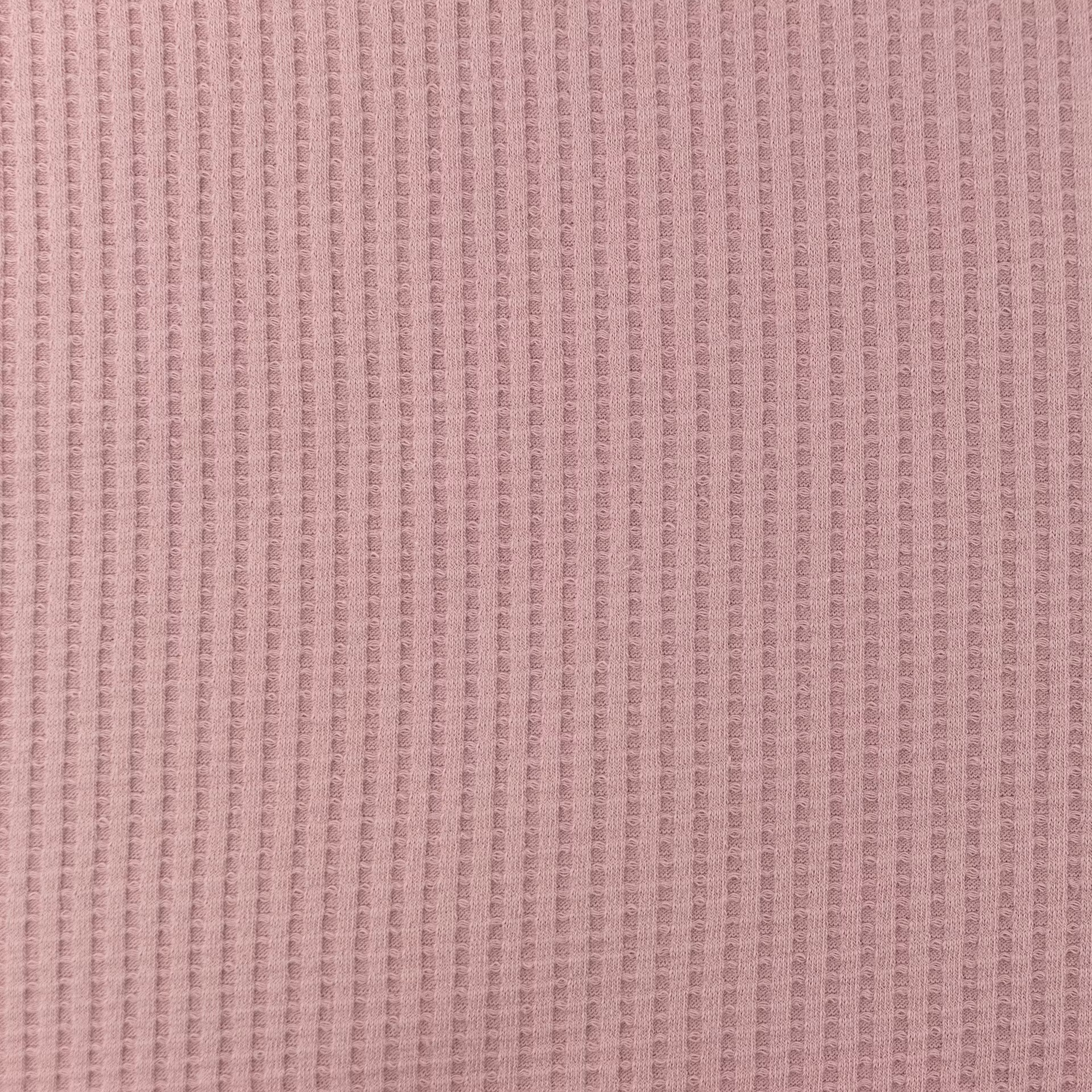 Våffeljersey Washed Pink