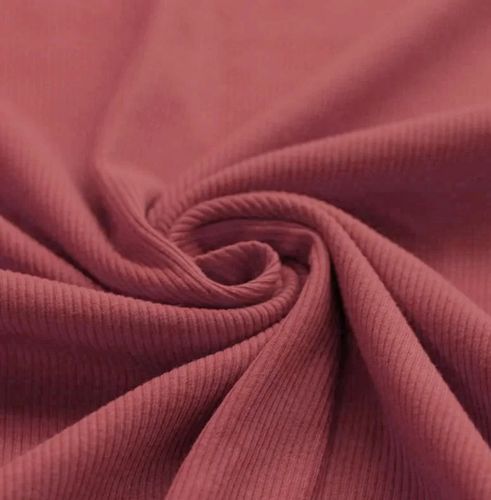 Rib Knit Jersey Raspberry