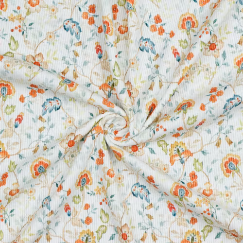 Rib Knit Jersey Fantasy