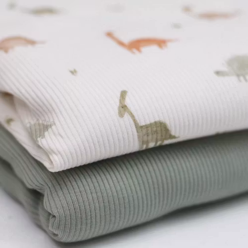 Rib Knit Jersey dino