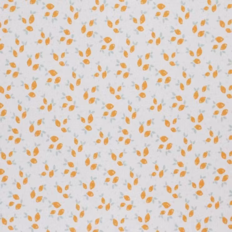 Rib Knit Jersey Lemons