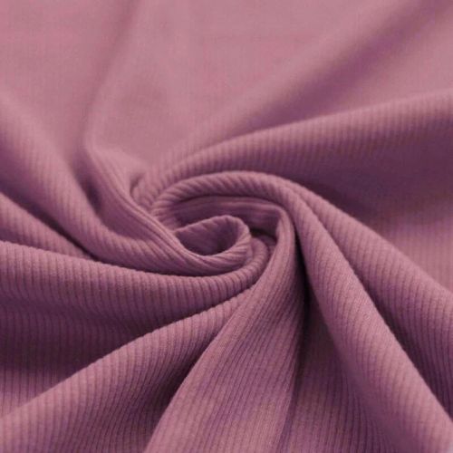 Rib Knit Jersey Old Lilac