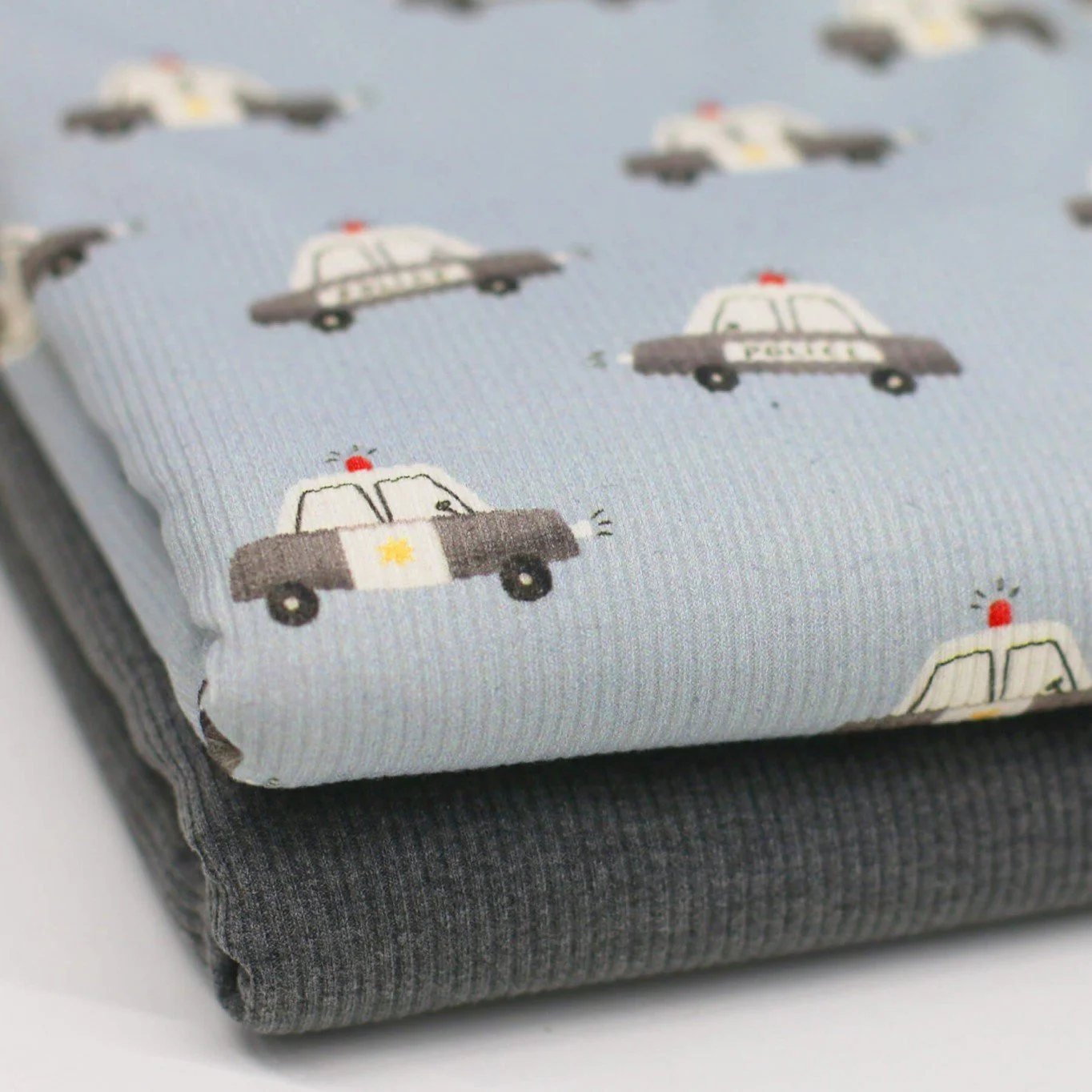 Rib Knit Jersey Polisen