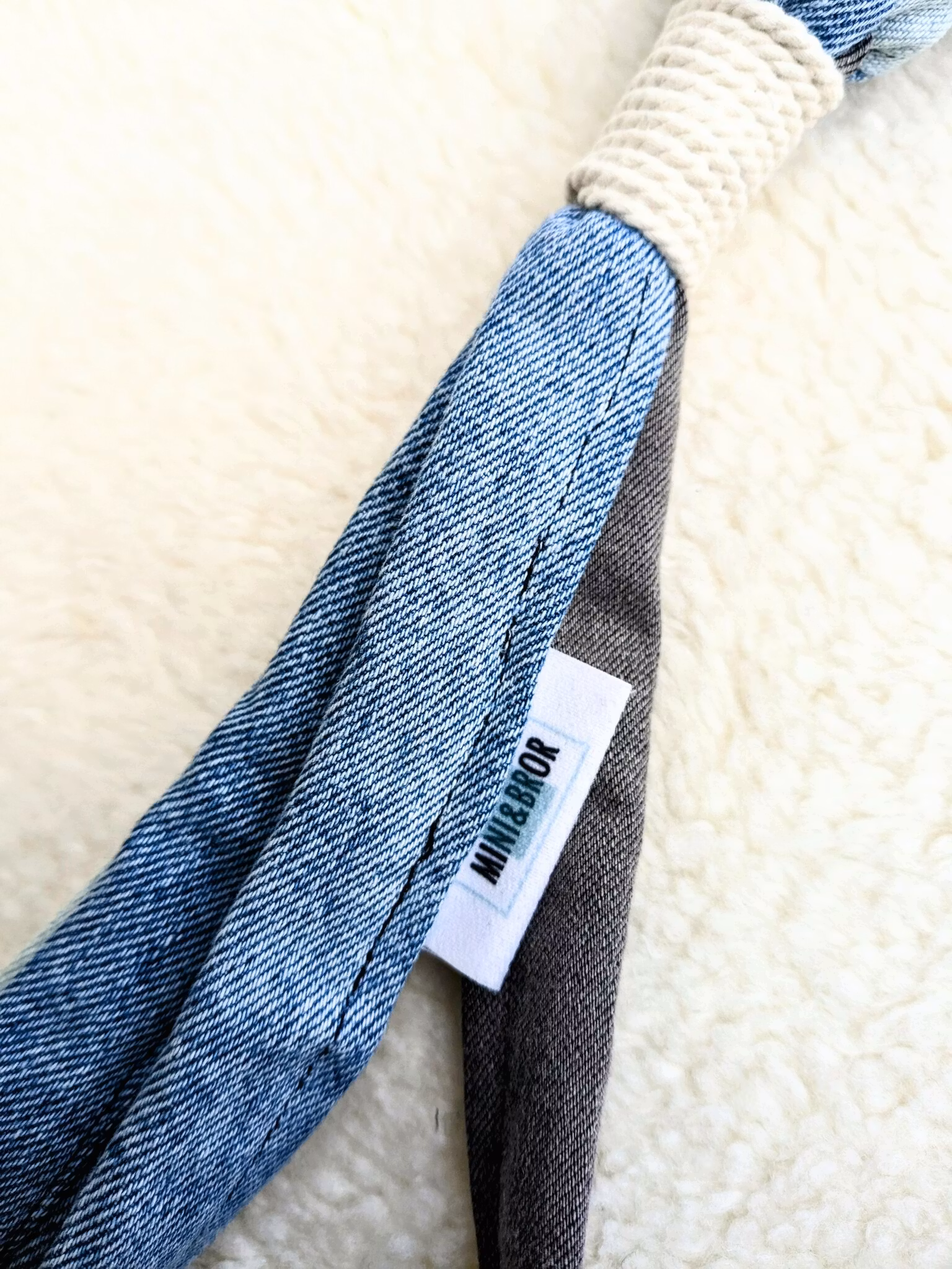 Hundleksak | Jeanskomet | Mini&Bror | Svensktillverkat