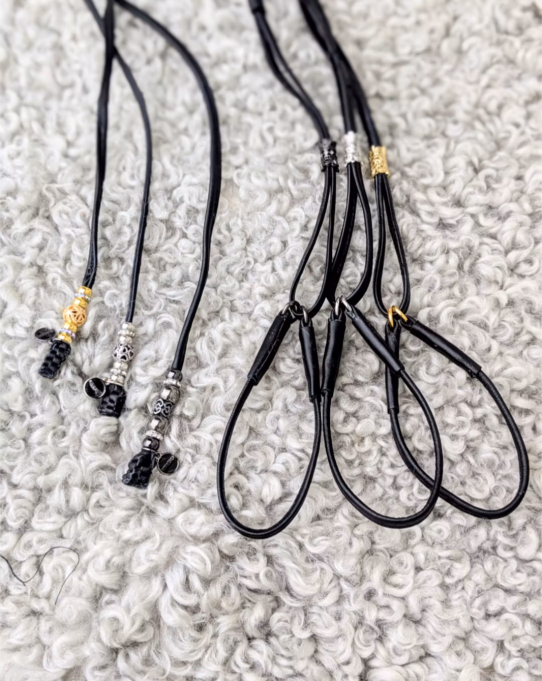 Mini&amp;Bror – Luxurious everything in a reindeer skin show leash!