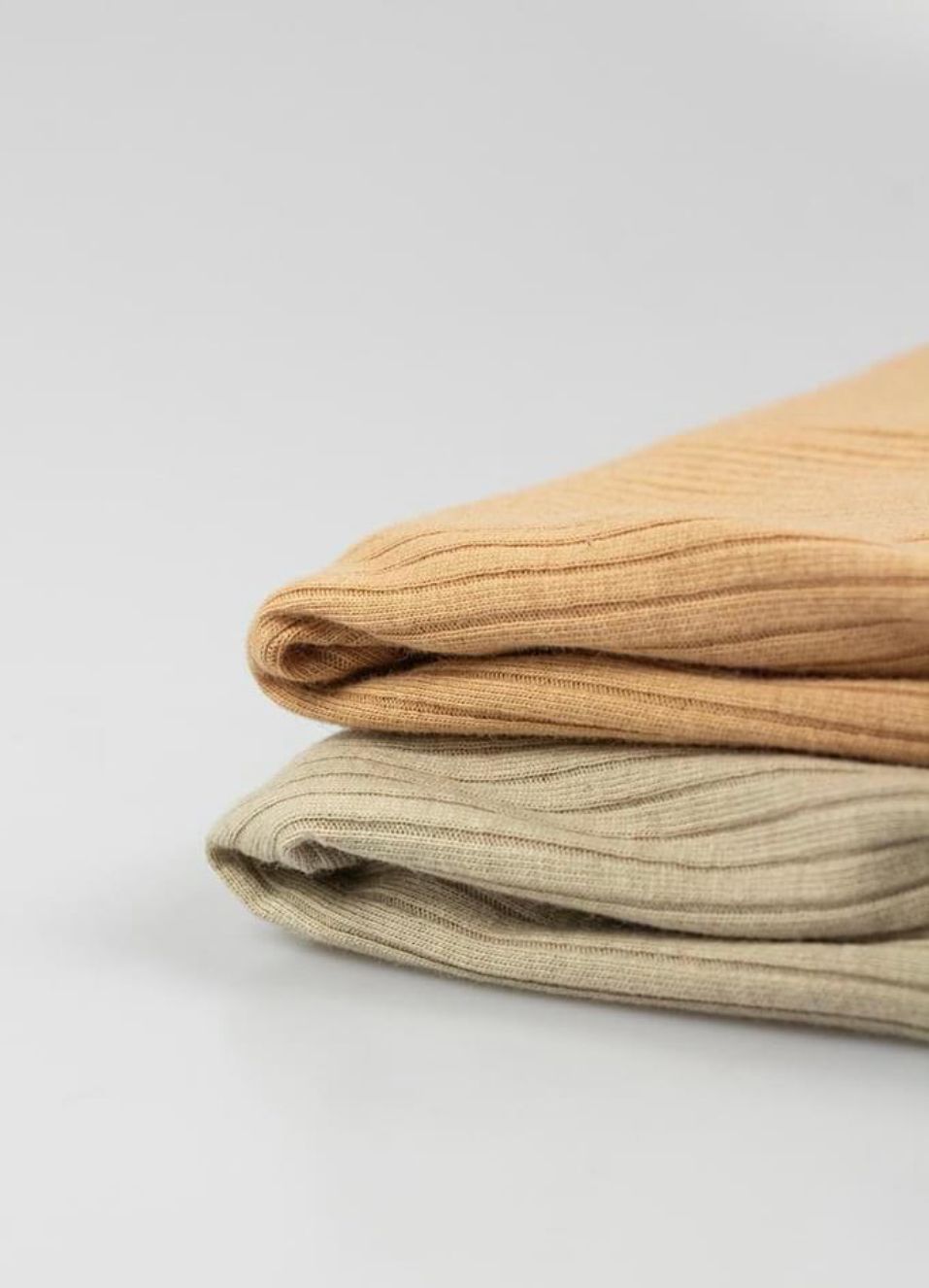 40cm Ribbad Beige OUTLET