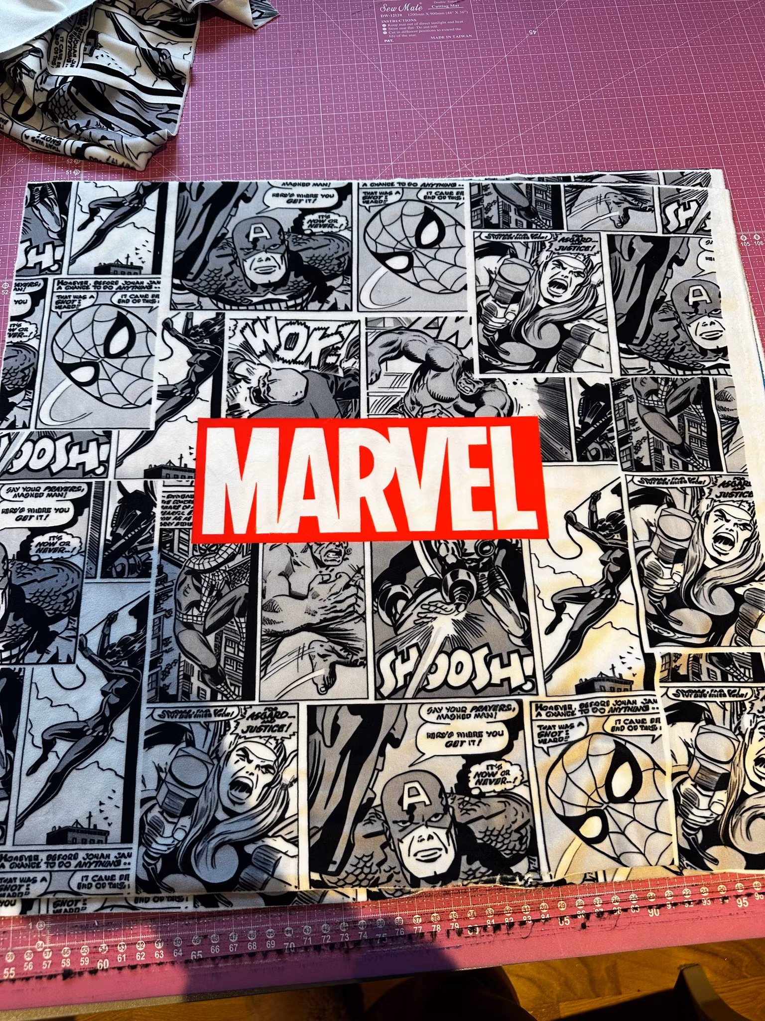 SMA tyg från Facebookgruppen