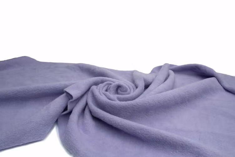 fleece lila tyg tyger trikå