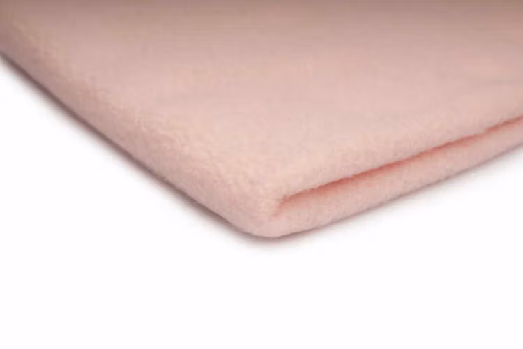 fleece rosa tyg tyger trikå lax