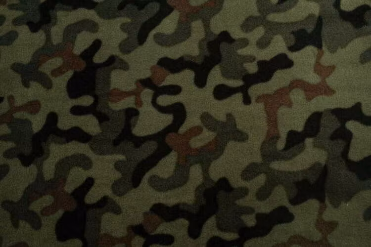fleece rosa tyg tyger trikå Armé Militärgrön Camouflage