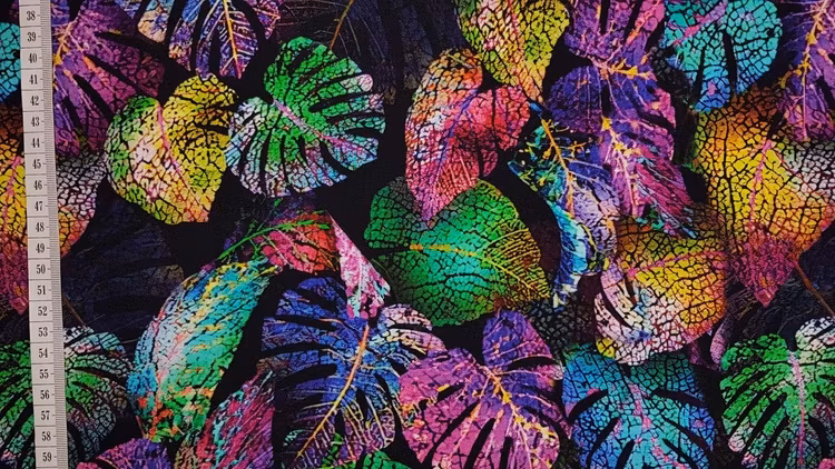 trikå tyg spel mönster stuvbit college trikåtyg  blad