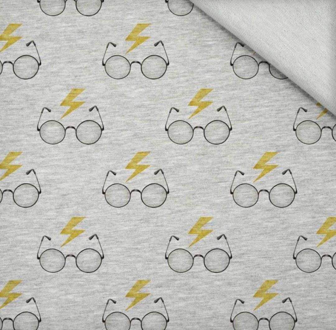 trikå tyg pixlar spel college trikåtyg barntyg barntyger glasögon harry potter