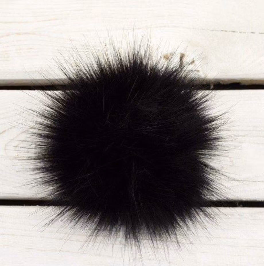 Pompom pom pom svart
