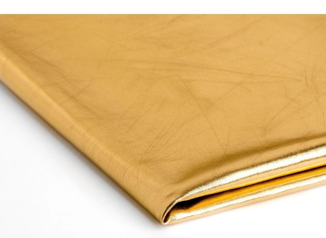 Metallic Lycra Lamé Guld