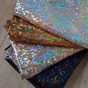 Metallic Lycra Holo Guld