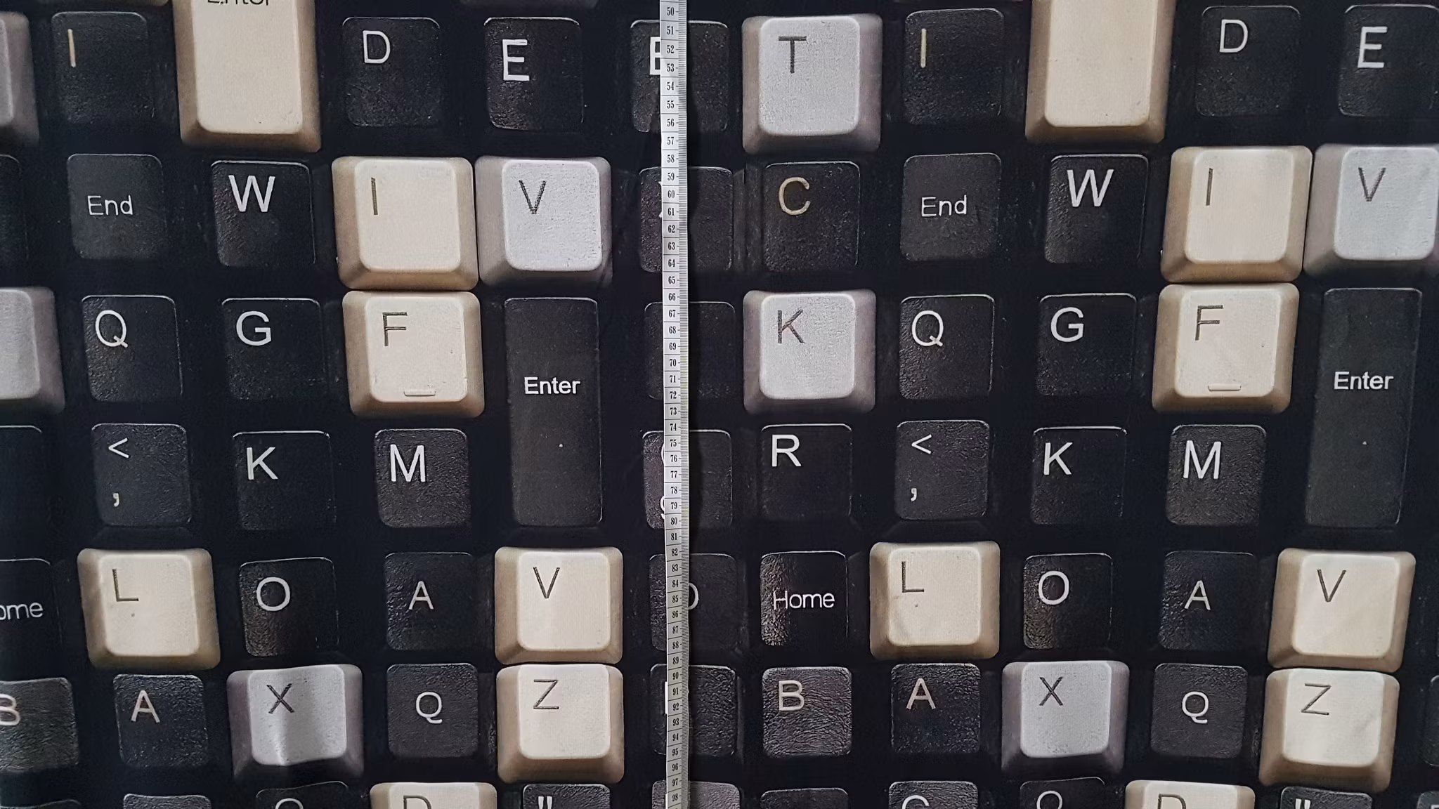 Knappar Tangentbord  College 62cm
