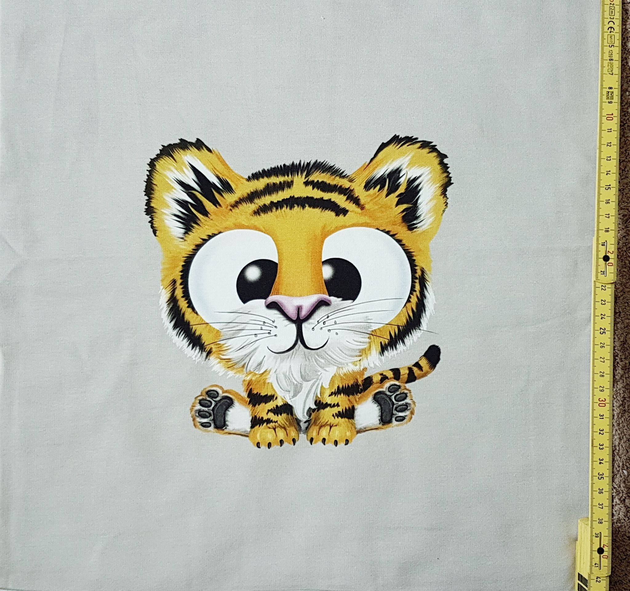 Tiger Panel French terry College