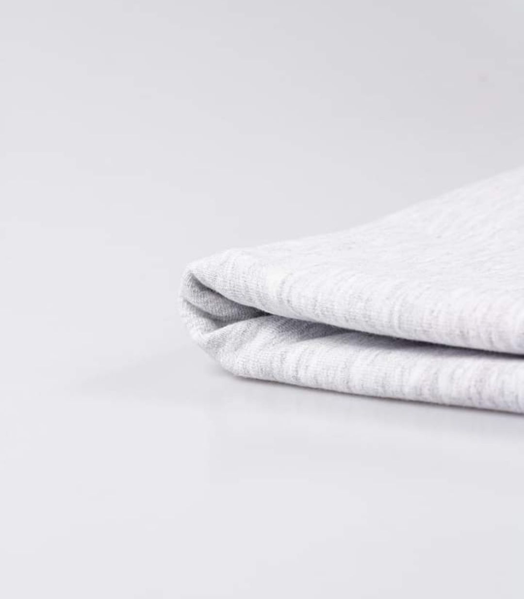 Grå Melange  French Terry  OUTLET