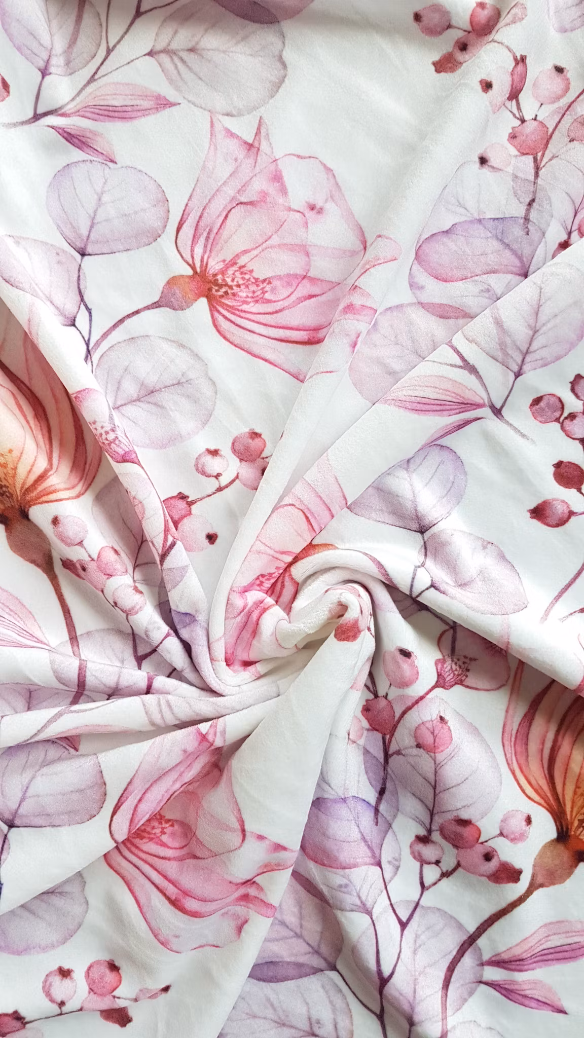 Blommor Velour Supersoft