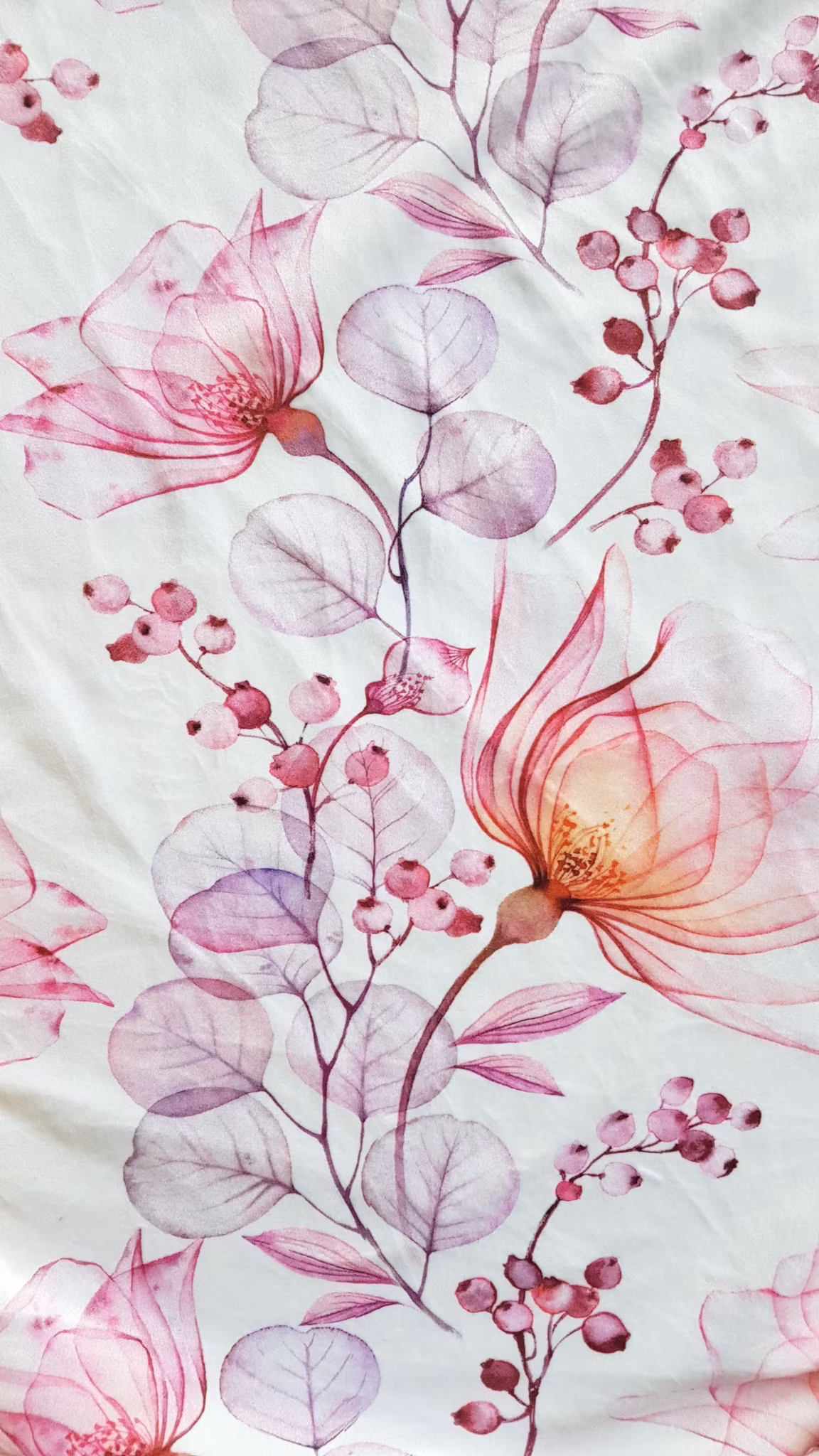 Blommor Velour Supersoft