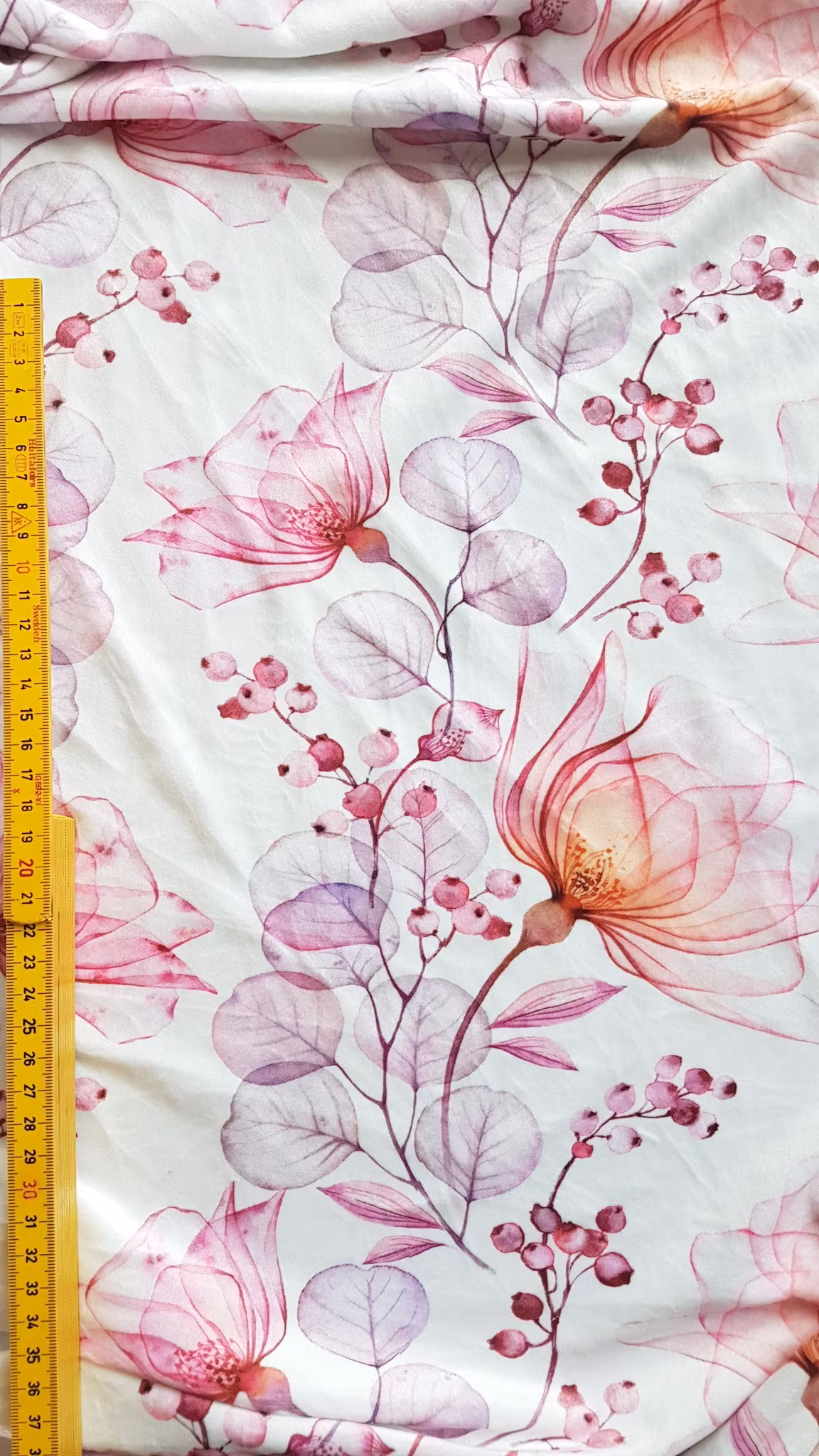 Blommor Velour Supersoft