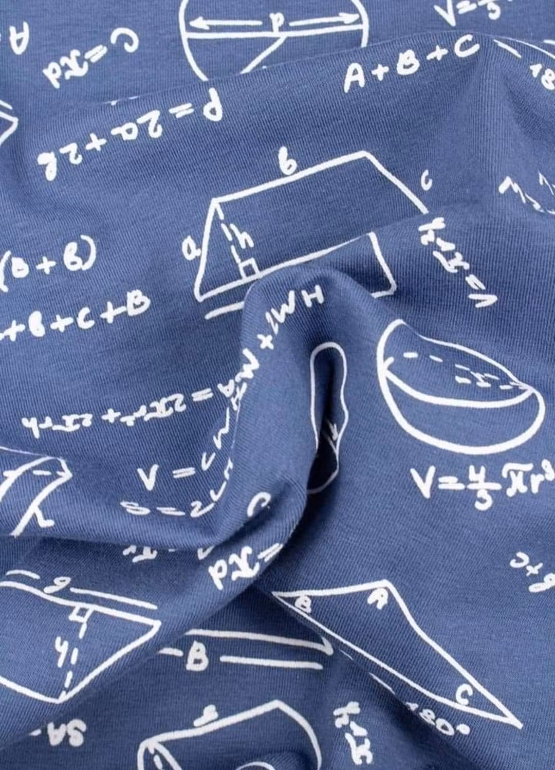 Matematik Geometri Single Jersey  OUTLET