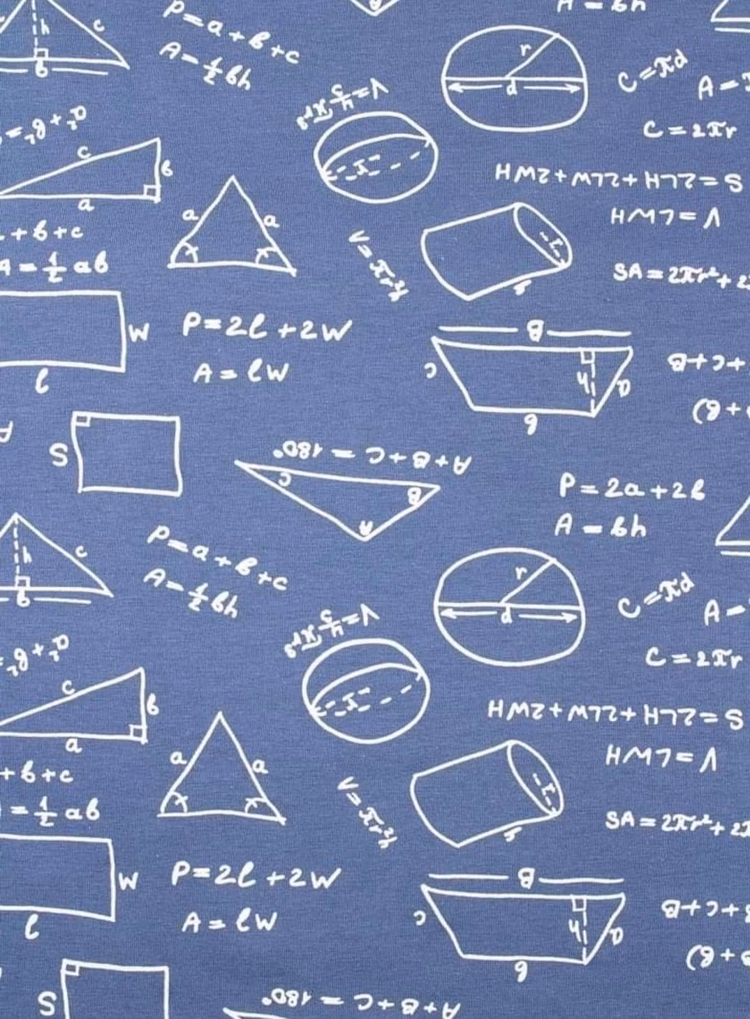 Matematik Geometri Single Jersey  OUTLET