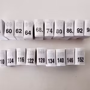 Storlekslappar 58-152