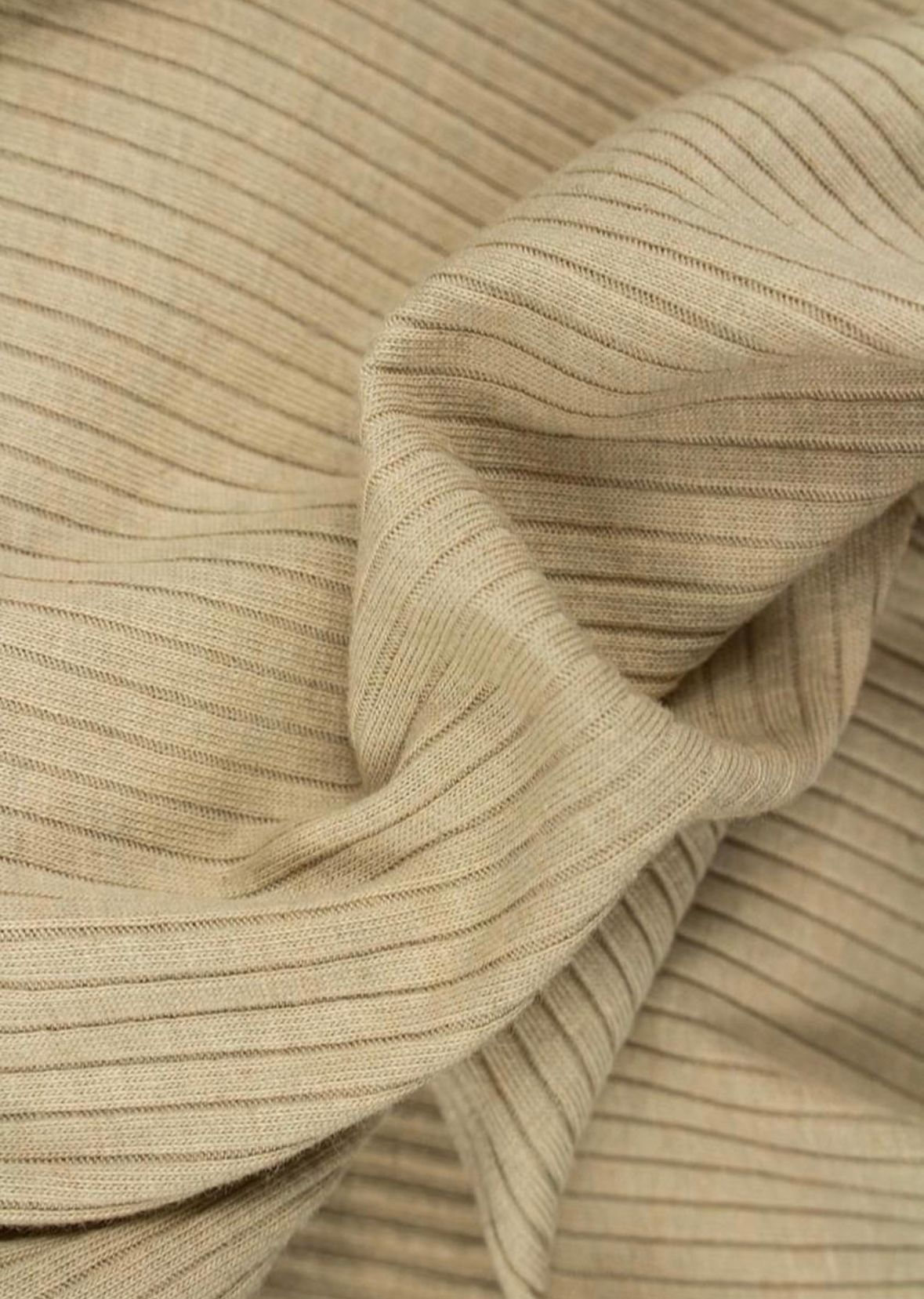 40cm Ribbad Beige OUTLET