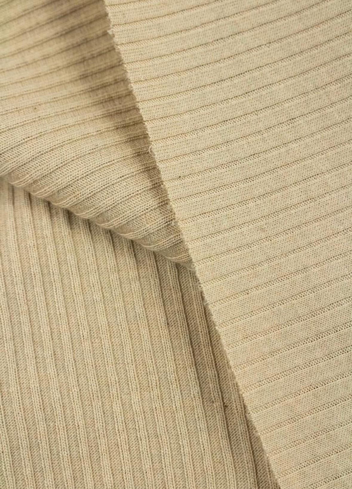 40cm Ribbad Beige OUTLET
