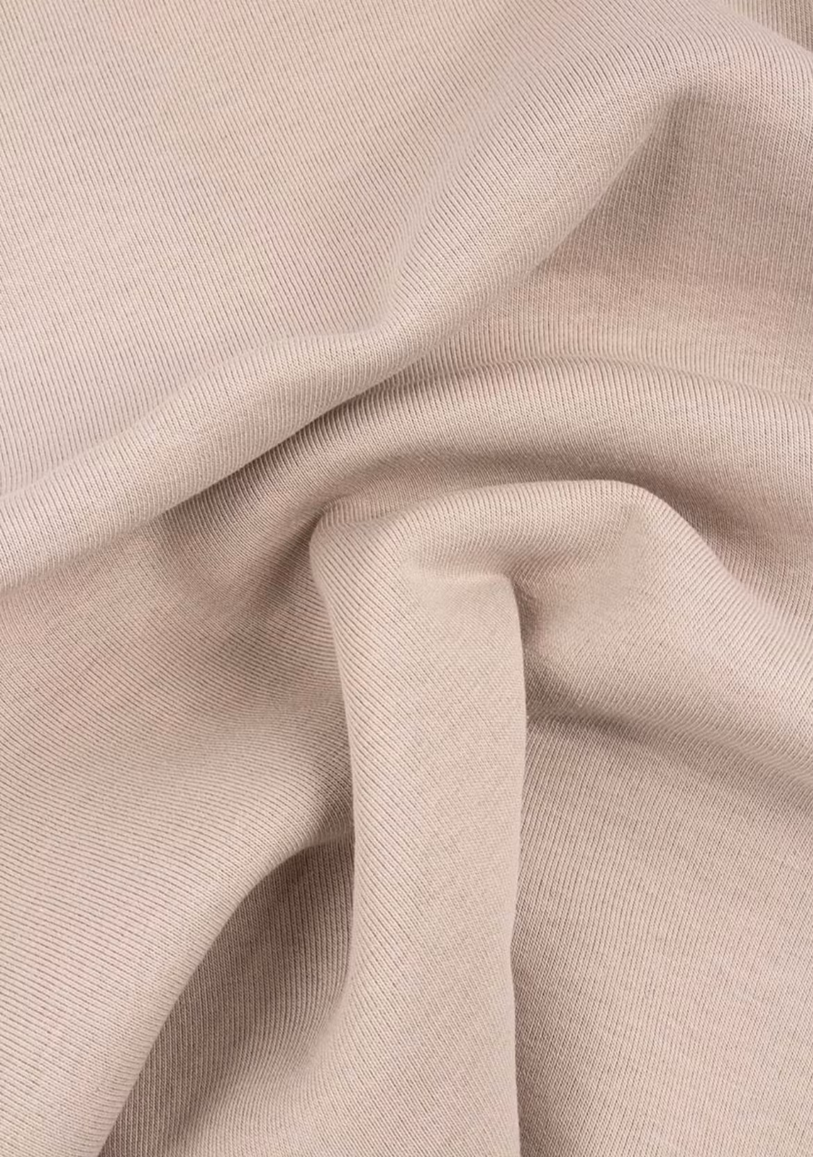 Beige College French Terry med Fodrad baksida OUTLET