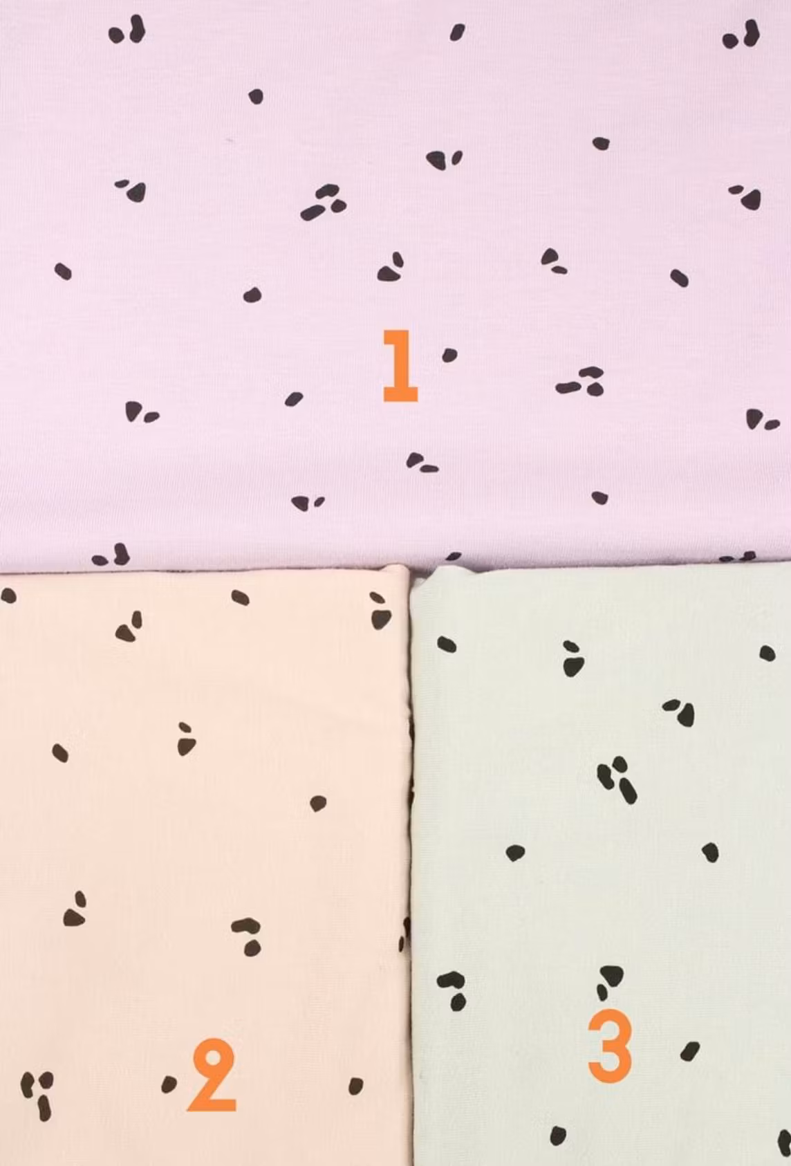 Dots  Single Jersey 3 varianter