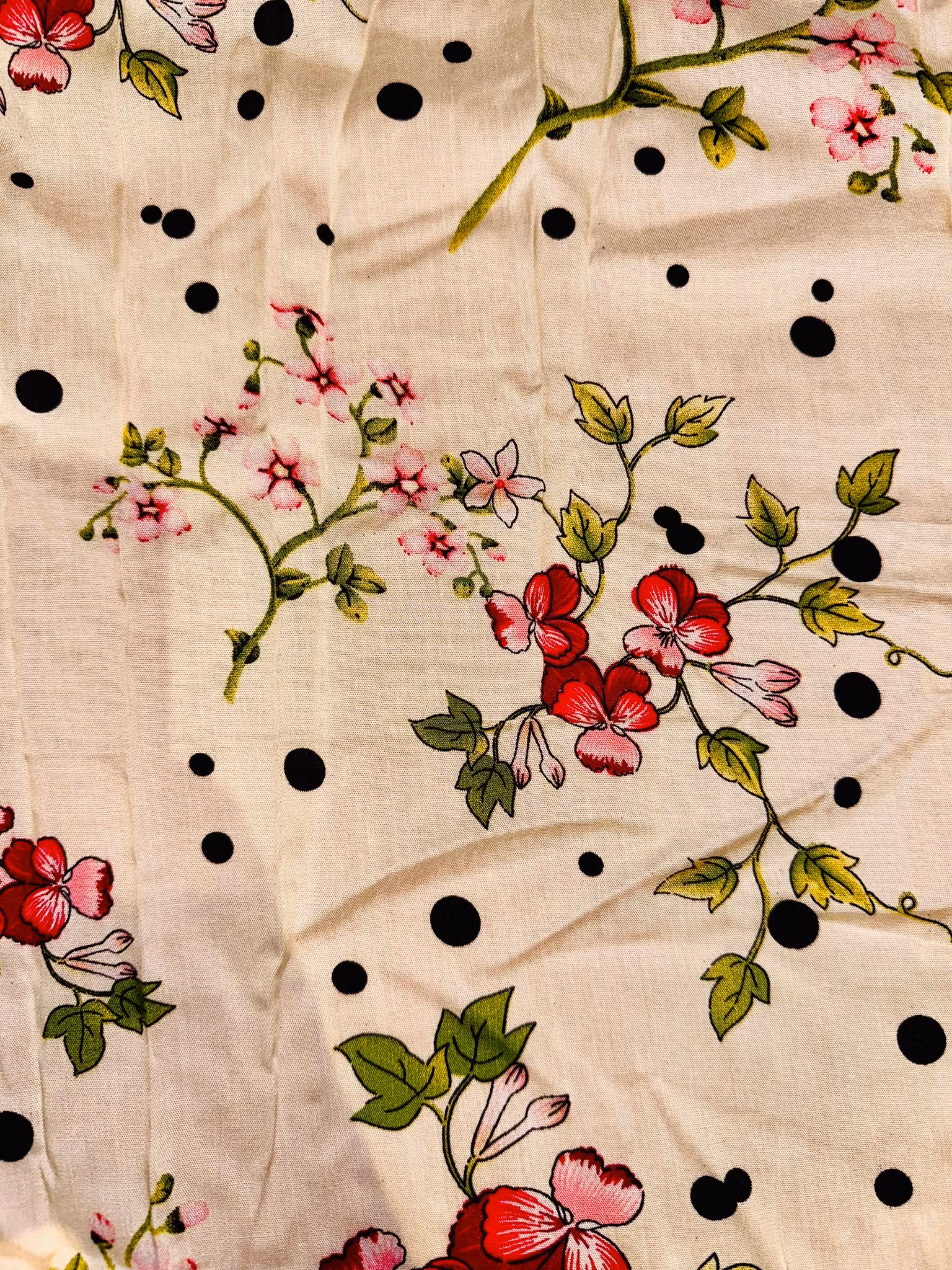 Tyg tyger Viscose blommor