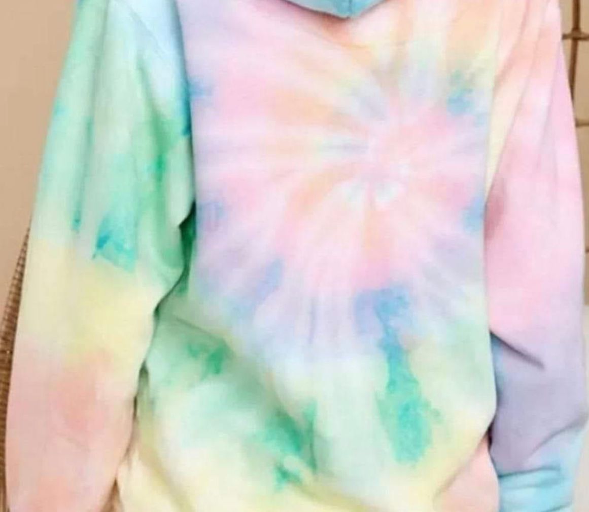 Tyg tyger Jersey trikå singel tie Dye