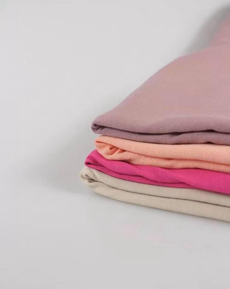 Tyg tyger enfärgad beige rosa orange dusty pink outlet
