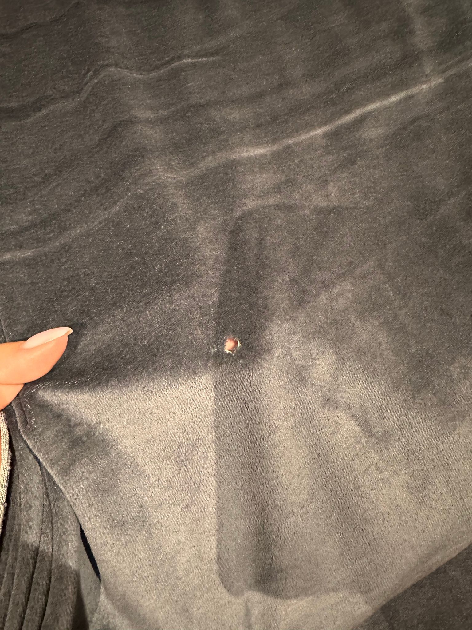 Velour Grå nr 9 OUTLET