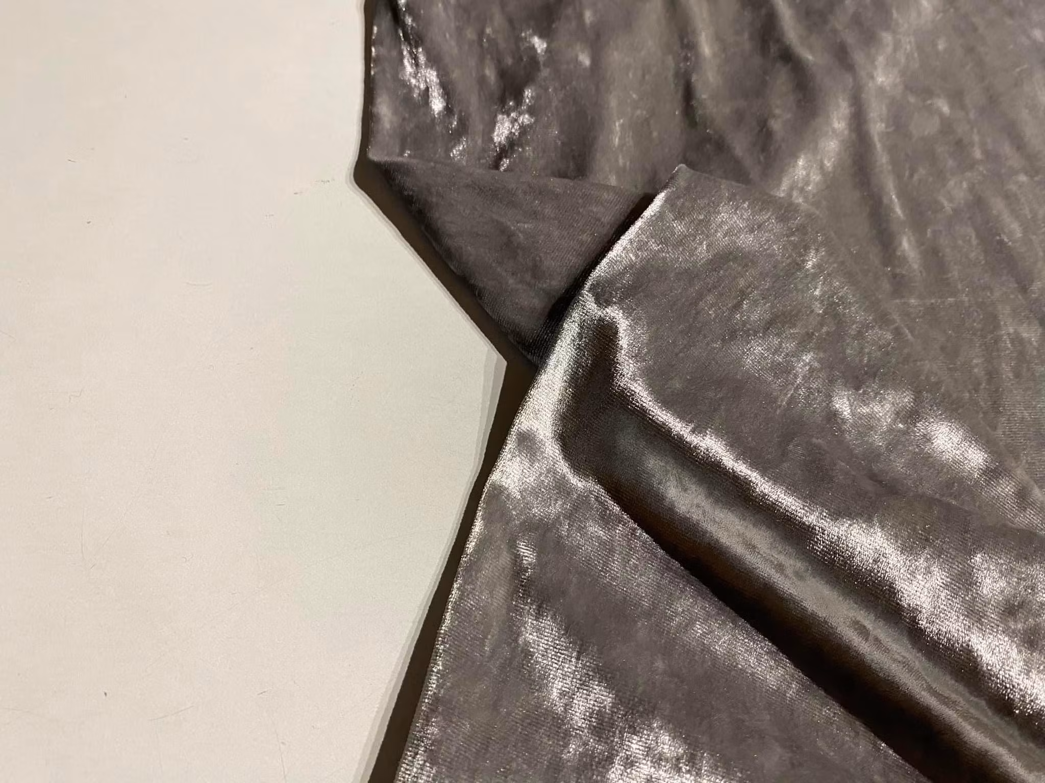 Silver Velour Blank OUTLET