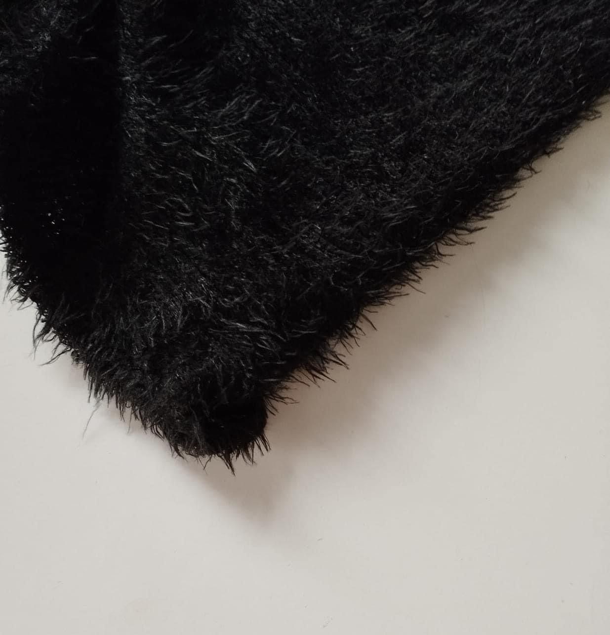 Teddy, Fluffig Svart Outlet